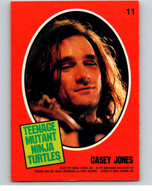 1990 O-Pee-Chee Teenage Mutant Ninja Turtles Movie Special #11 Card  V71417 Image 1