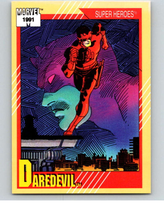 1991 Impel Marvel Universe #2 Daredevil   V71418 Image 1