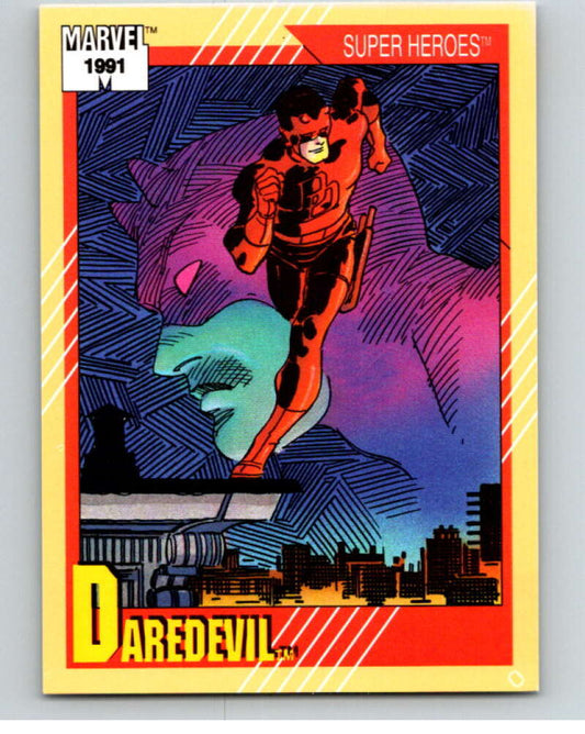 1991 Impel Marvel Universe #2 Daredevil   V71419 Image 1