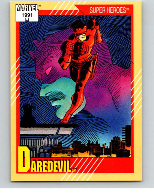 1991 Impel Marvel Universe #2 Daredevil   V71420 Image 1