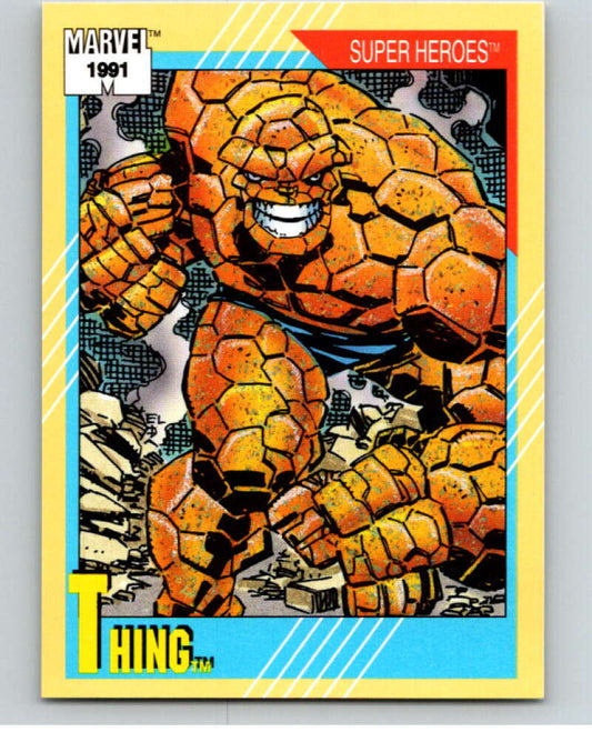 1991 Impel Marvel Universe #3 Thing   V71421 Image 1