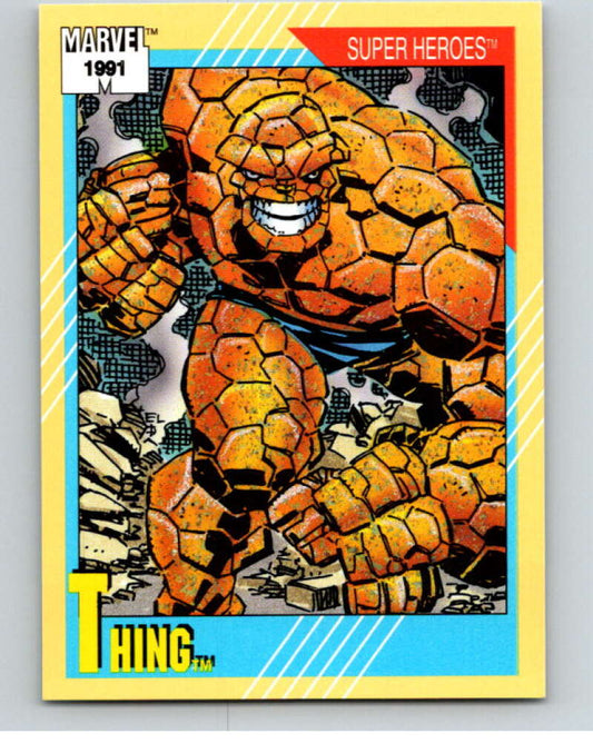 1991 Impel Marvel Universe #3 Thing   V71422 Image 1
