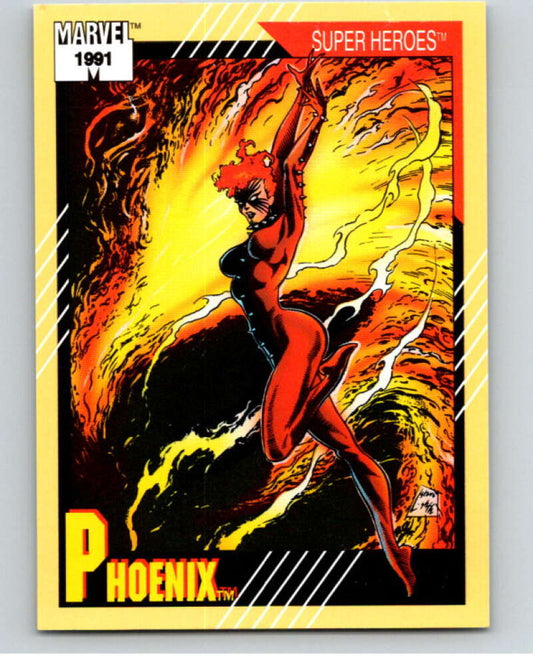1991 Impel Marvel Universe #5 Phoenix   V71426 Image 1
