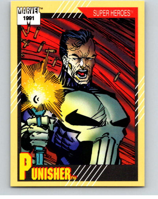 1991 Impel Marvel Universe #14 Punisher   V71444 Image 1