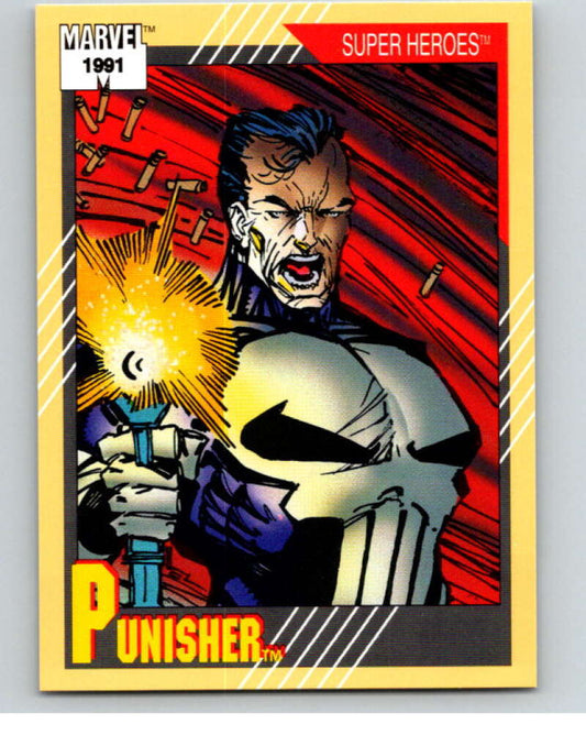 1991 Impel Marvel Universe #14 Punisher   V71445 Image 1