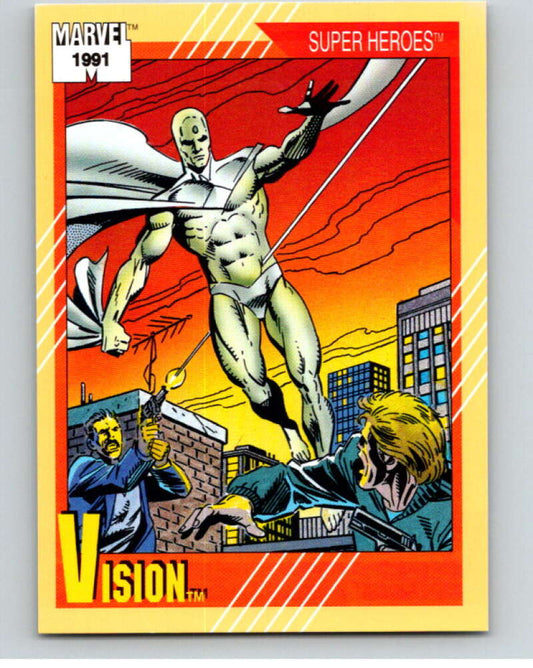 1991 Impel Marvel Universe #19 Vision   V71455 Image 1