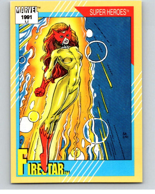 1991 Impel Marvel Universe #32 Firestar   V71478 Image 1
