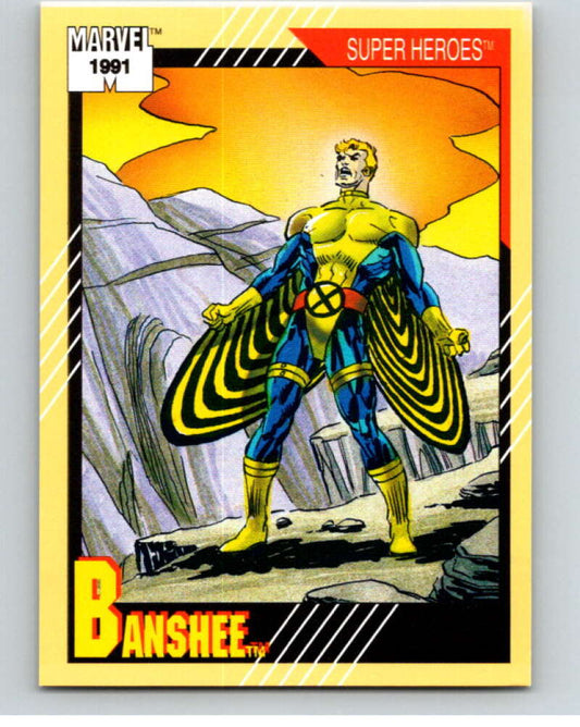 1991 Impel Marvel Universe #36 Banshee   V71483 Image 1