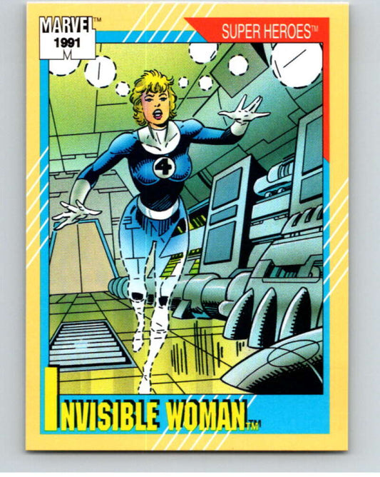 1991 Impel Marvel Universe #41 Invisible Woman   V71486 Image 1