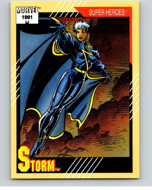 1991 Impel Marvel Universe #46 Storm   V71488 Image 1