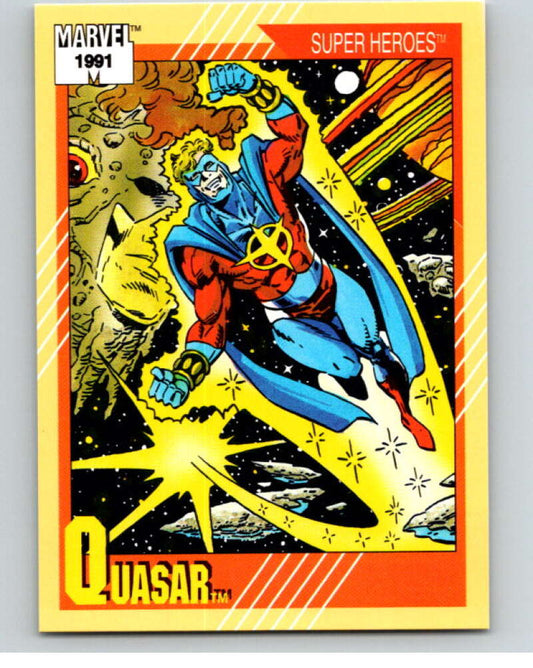 1991 Impel Marvel Universe #49 Quasar   V71490 Image 1