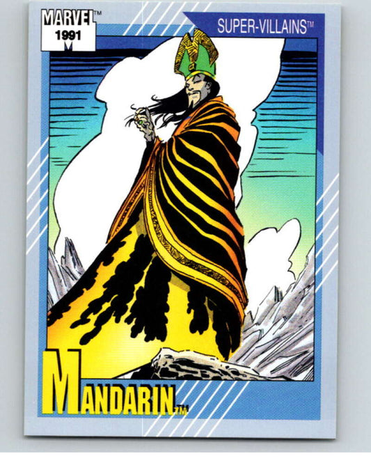 1991 Impel Marvel Universe #60 Mandarin   V71503 Image 1
