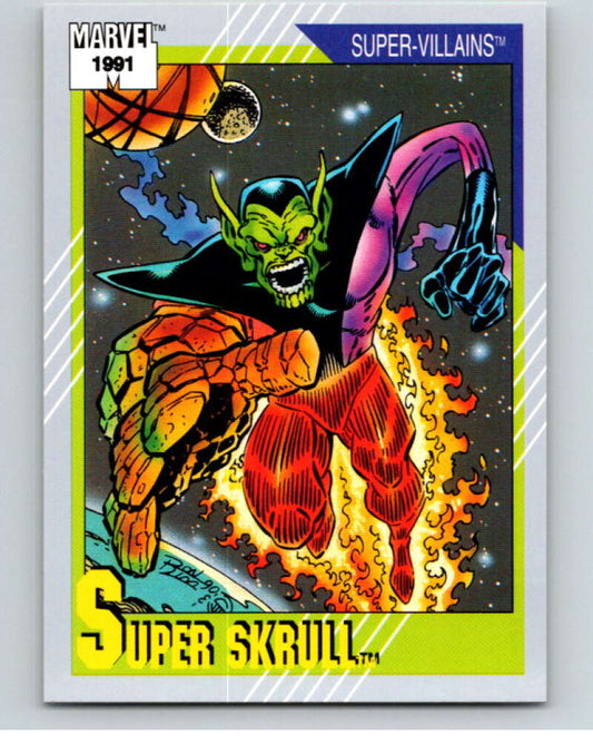1991 Impel Marvel Universe #62 Super Skrull   V71509 Image 1