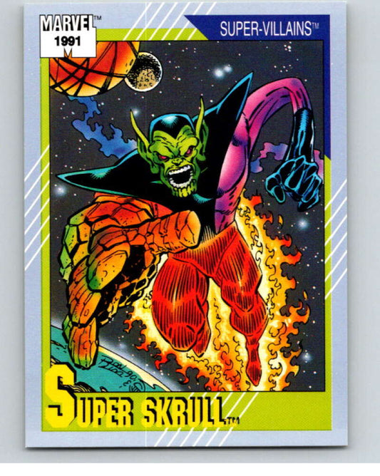1991 Impel Marvel Universe #62 Super Skrull   V71511 Image 1