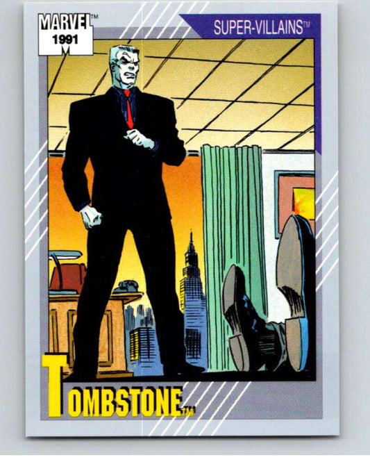 1991 Impel Marvel Universe #67 Tombstone   V71519 Image 1