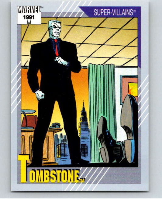 1991 Impel Marvel Universe #67 Tombstone   V71520 Image 1