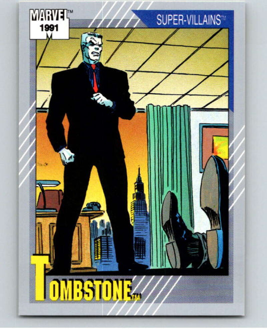 1991 Impel Marvel Universe #67 Tombstone   V71521 Image 1