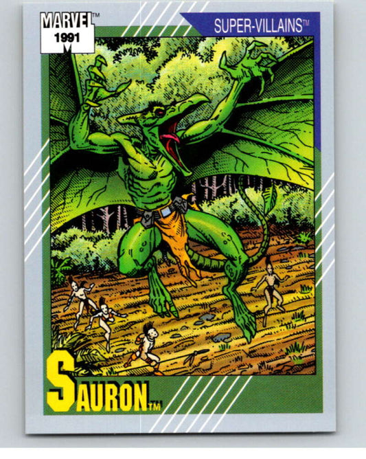 1991 Impel Marvel Universe #71 Sauron   V71531 Image 1