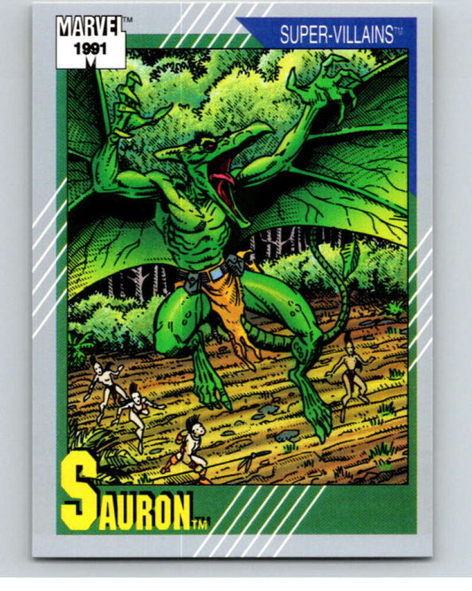 1991 Impel Marvel Universe #71 Sauron   V71533 Image 1