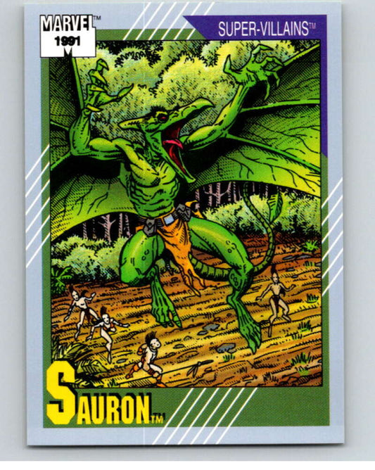 1991 Impel Marvel Universe #71 Sauron   V71534 Image 1
