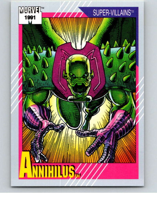 1991 Impel Marvel Universe #72 Annihilus   V71535 Image 1