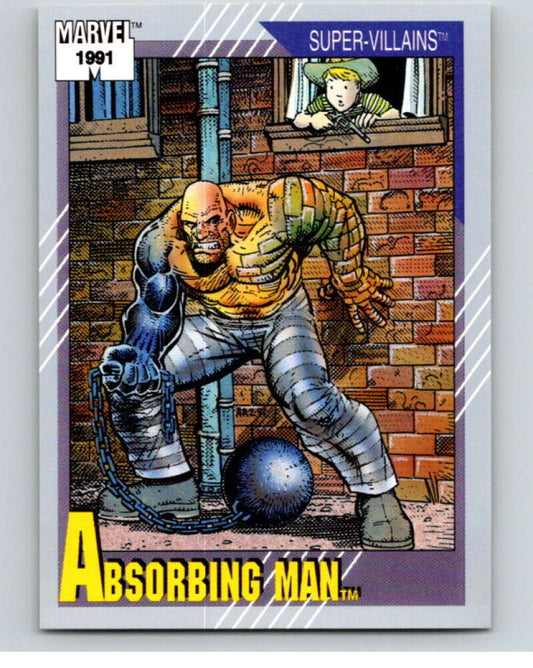 1991 Impel Marvel Universe #74 Absorbing Man   V71538 Image 1