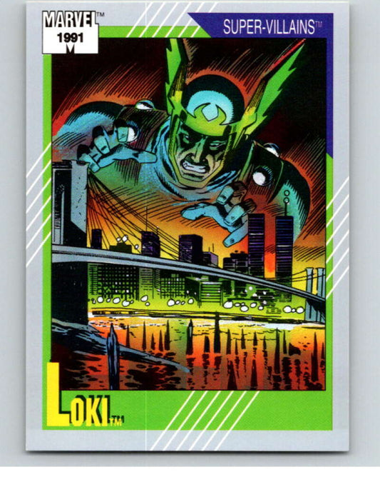 1991 Impel Marvel Universe #89 Loki   V71559 Image 1