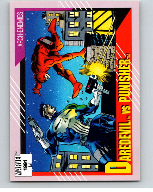 1991 Impel Marvel Universe #115 Captain America/Red Skull   V71609 Image 1