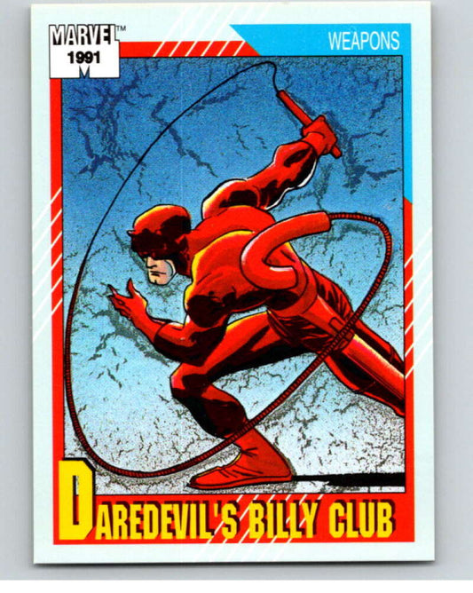 1991 Impel Marvel Universe #129 Daredevil's Billy Club   V71632 Image 1
