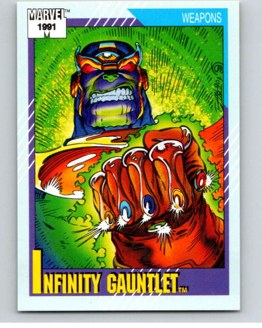 1991 Impel Marvel Universe #133 Iron Man's Armor   V71640 Image 1