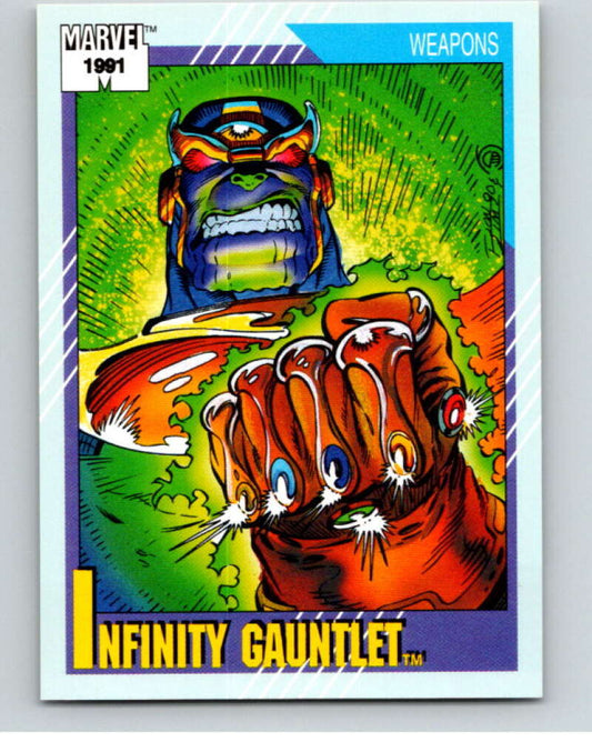 1991 Impel Marvel Universe #134 Infinity Gauntlet   V71641 Image 1