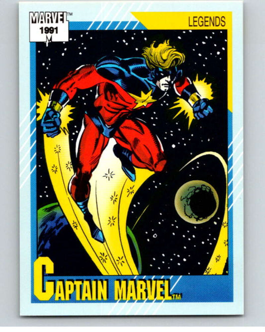 1991 Impel Marvel Universe #137 Mandarin's Rings   V71648 Image 1