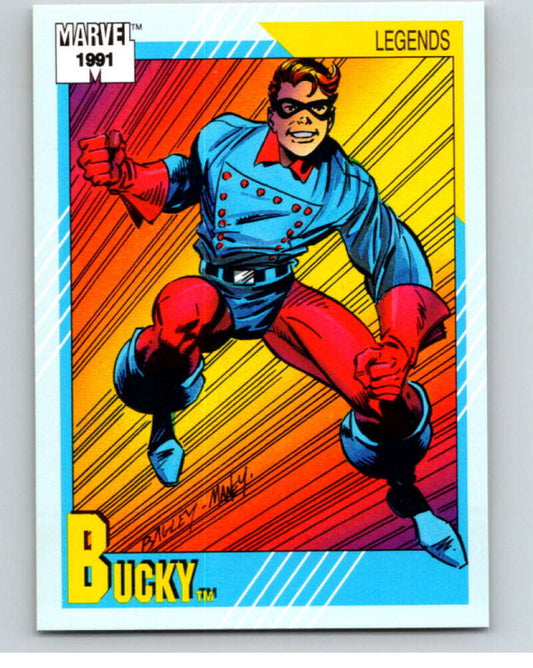 1991 Impel Marvel Universe #139 Captain Marvel   V71650 Image 1