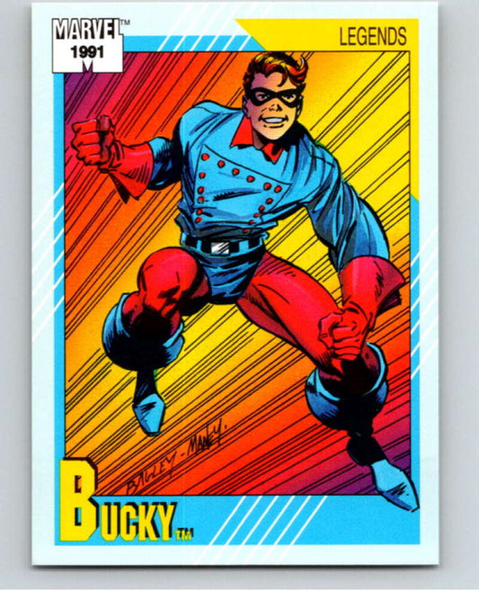 1991 Impel Marvel Universe #140 Bucky   V71652 Image 1