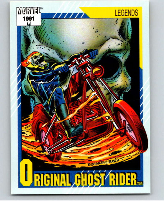 1991 Impel Marvel Universe #142 Original Ghost Rider   V71656 Image 1