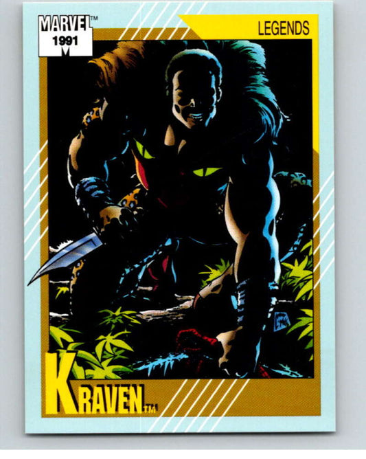 1991 Impel Marvel Universe #143 Kraven   V71662 Image 1