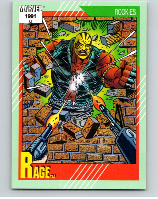 1991 Impel Marvel Universe #147 Rage   V71670 Image 1