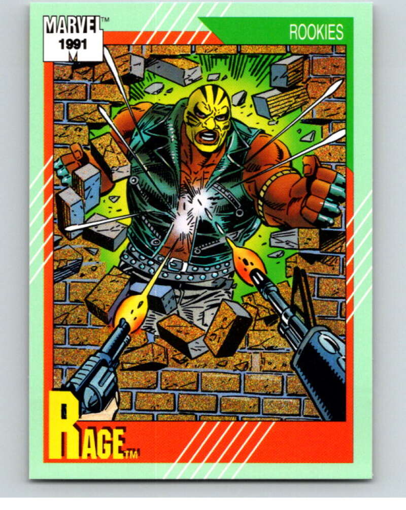 1991 Impel Marvel Universe #147 Rage   V71671 Image 1