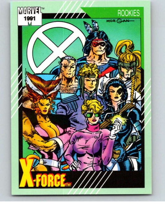 1991 Impel Marvel Universe #148 X-Force   V71675 Image 1