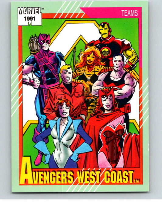 1991 Impel Marvel Universe #150 Fantastic Four   V71678 Image 1