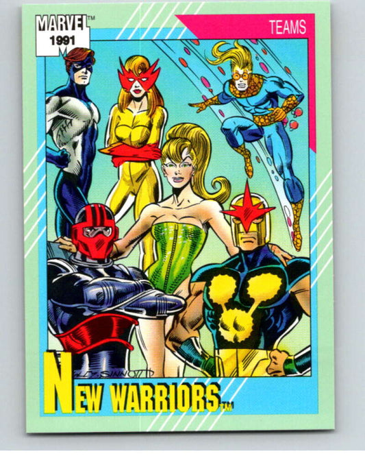1991 Impel Marvel Universe #154 Teams: X-Factor   V71682 Image 1