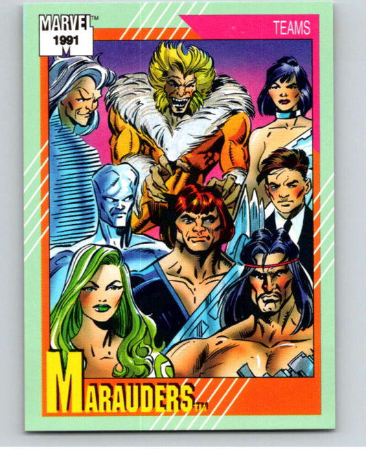 1991 Impel Marvel Universe #157 Masters of Evil   V71688 Image 1