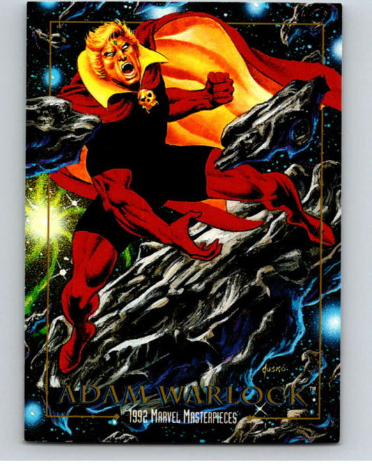 1992 Skybox Marvel Masterpieces #10 Adam Warlock  V71699 Image 1