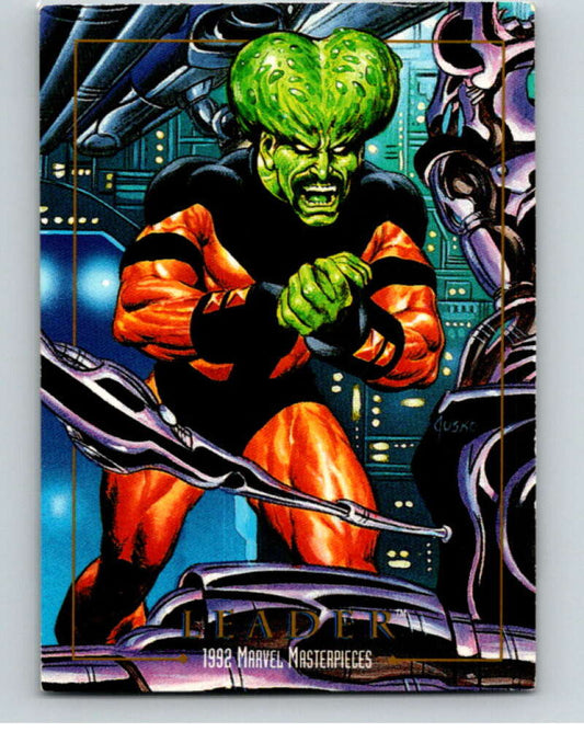 1992 Skybox Marvel Masterpieces #42 Leader  V71723 Image 1