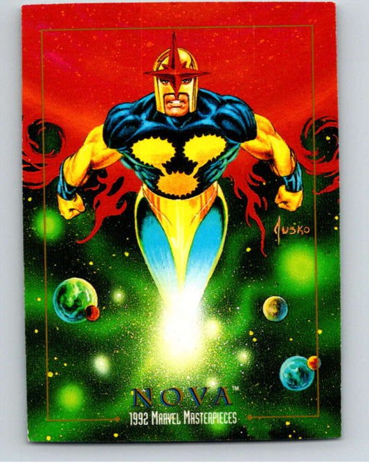 1992 Skybox Marvel Masterpieces #68 Nova  V71757 Image 1