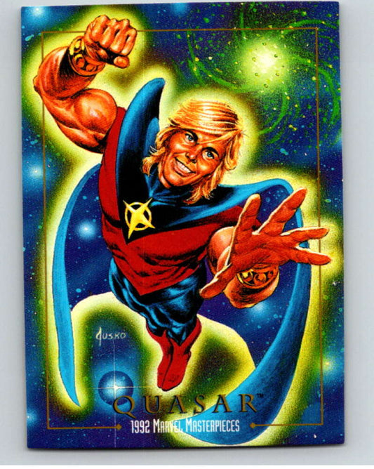 1992 Skybox Marvel Masterpieces #72 Quasar  V71768 Image 1