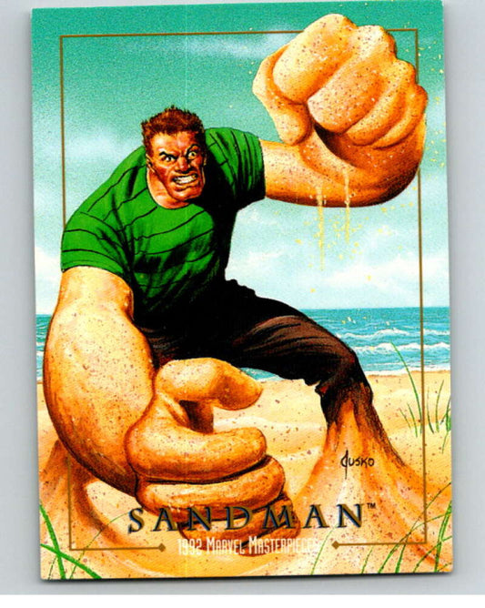 1992 Skybox Marvel Masterpieces #77 Sandman  V71778 Image 1