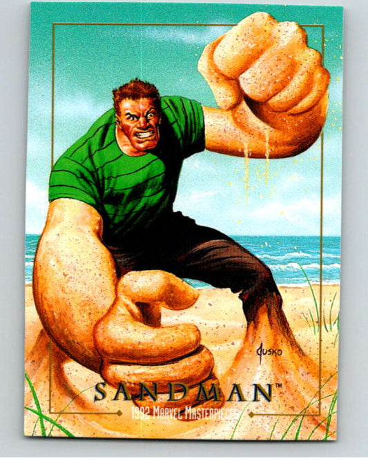 1992 Skybox Marvel Masterpieces #77 Sandman  V71779 Image 1