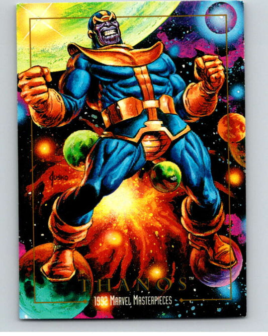 1992 Skybox Marvel Masterpieces #83 Thanos  V71783 Image 1