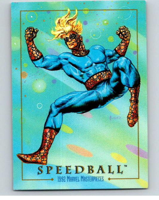 1992 Skybox Marvel Masterpieces #88 Speedball  V71786 Image 1